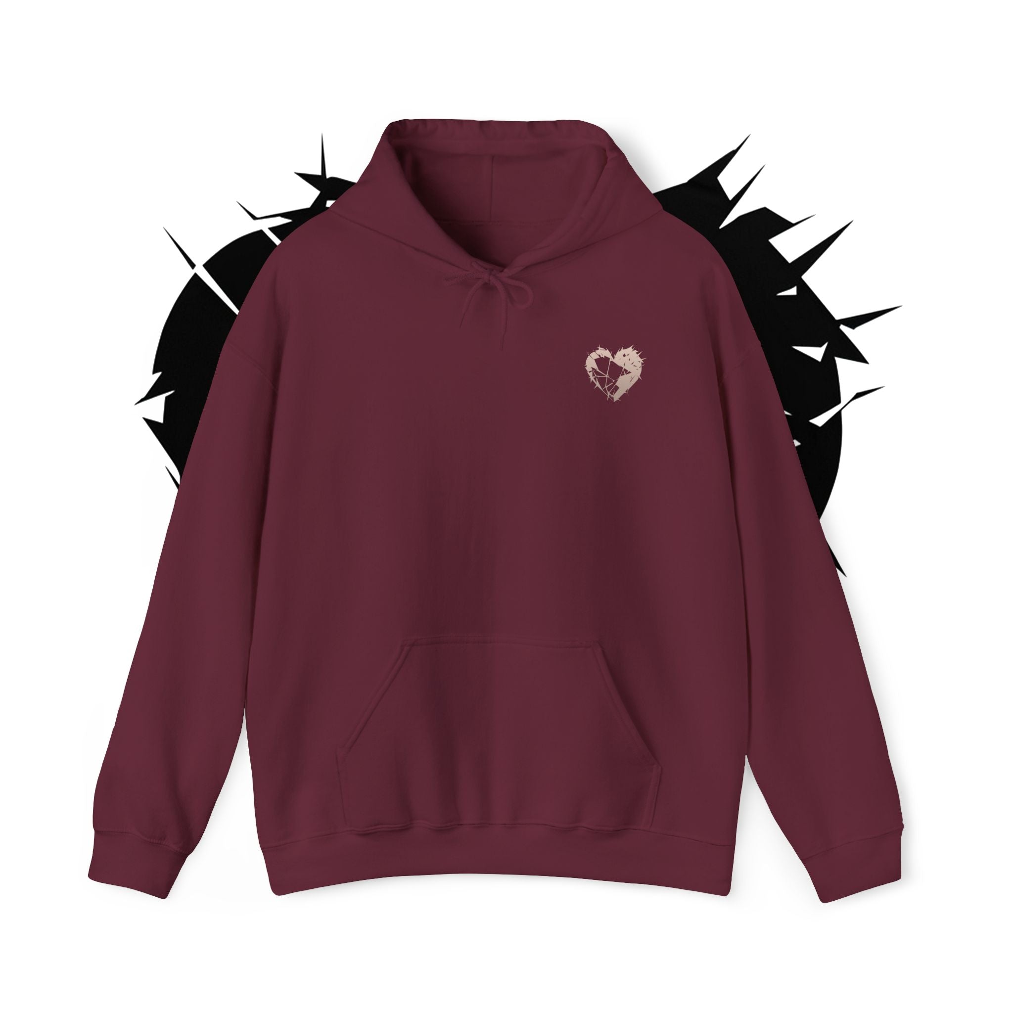 "Broken Hearts" Graphic Hoodie