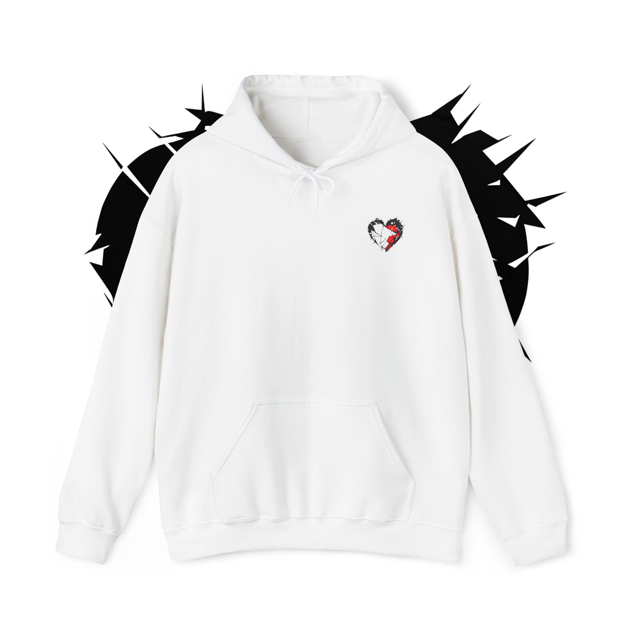 "Broken Hearts" Graphic Hoodie