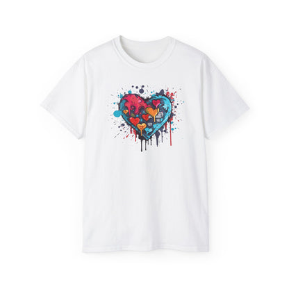 "Cotton Candy Heart" Graphic T-shirt